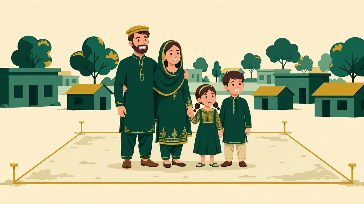 Apni Zameen Apna Ghar free 3-marla plot scheme Punjab