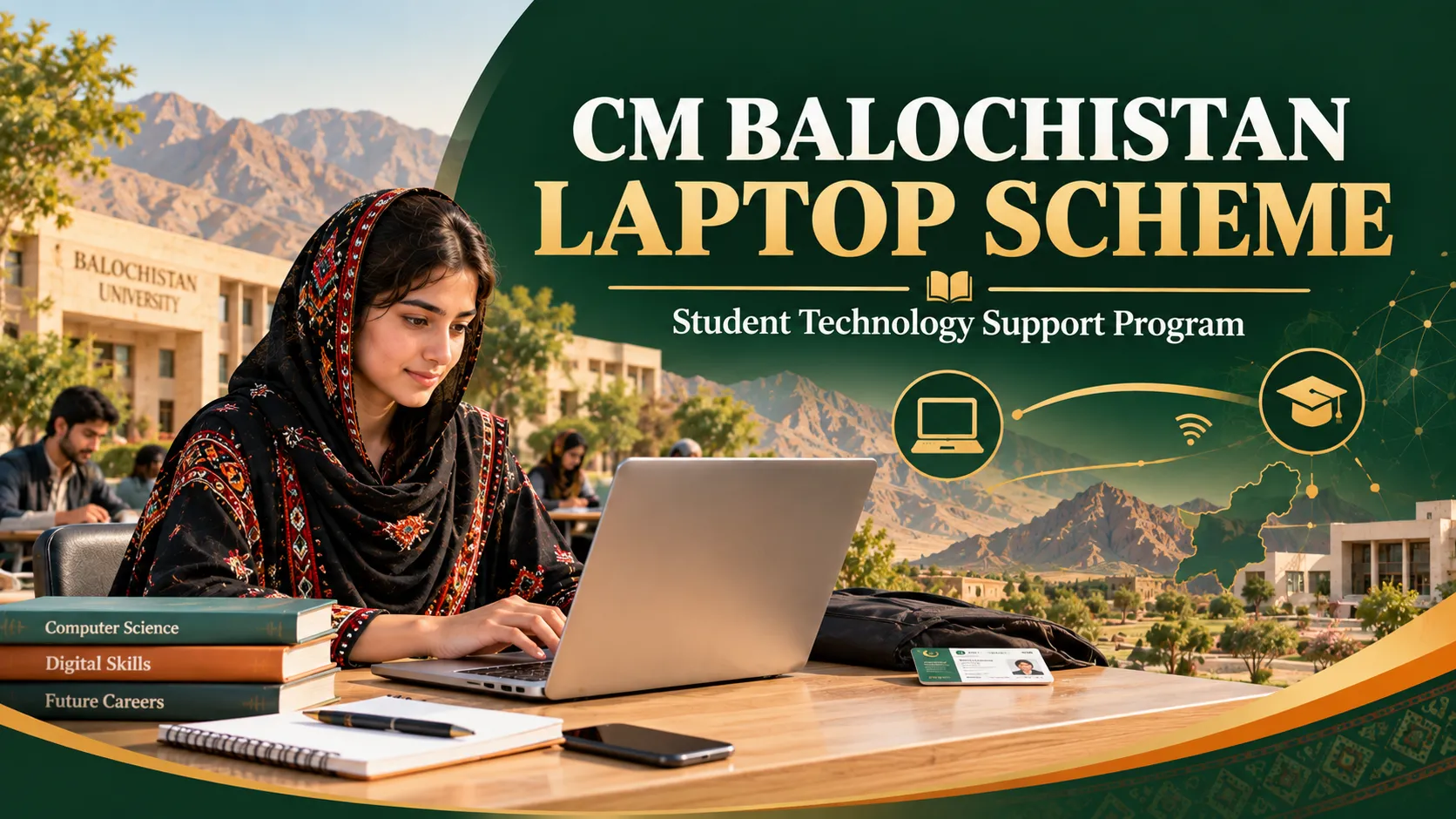 CM Balochistan Laptop Scheme