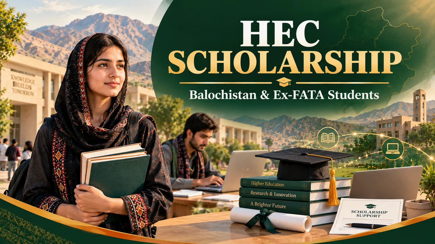 HEC FATA Balochistan Undergraduate Scholarship 2026